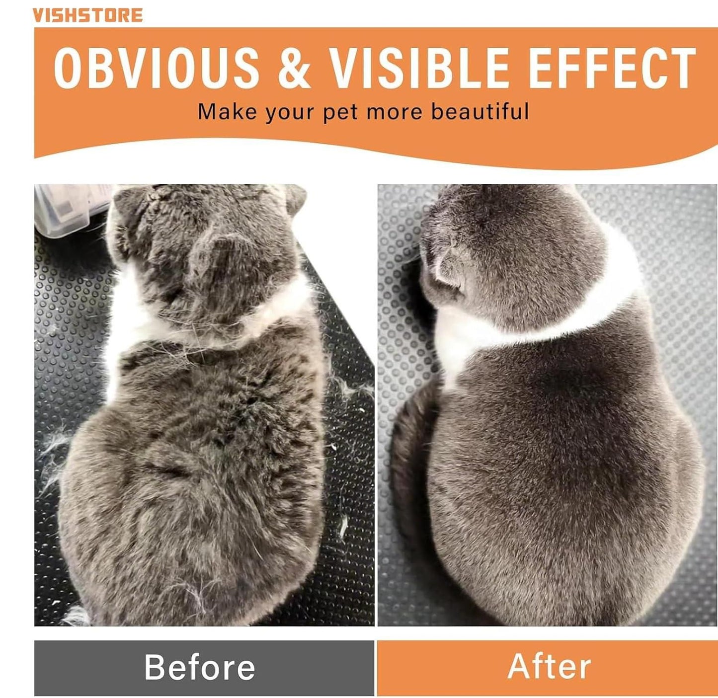 Steam Brush for Dog and Cat